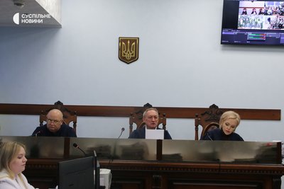 Засідання Київського апеляційного суду у справі колишнього керівника регіонального управління НАБУ Руслана Магамедрасулова, Київ, 3 грудня 2025 року Засідання Київського апеляційного суду у справі колишнього керівника регіонального управління НАБУ Руслана Магамедрасулова, Київ, 3 грудня 2025 року