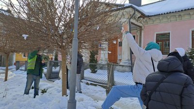 сквер, акція "Ангели пам’яті" сквер, акція "Ангели пам’яті"