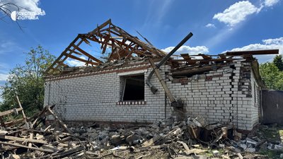 Наслідки обстрілу села Михнівці Лубенської громади 2 червня: фото Наслідки обстрілу села Михнівці Лубенської громади 2 червня: фото