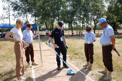 У Камбоджі встановили памʼятник на честь щура-розміновувача