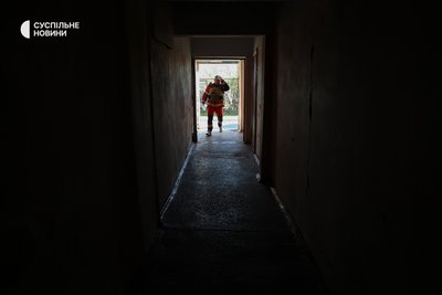 Фельдшер Віталій під час чергування у Херсоні 19 листопада 2024 року Фельдшер Віталій під час чергування у Херсоні 19 листопада 2024 року
