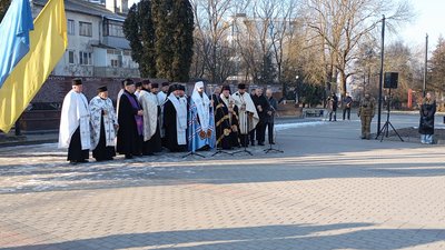 річниця повномасштабного вторгнення, тернопіль, панахида, 2025 річниця повномасштабного вторгнення, тернопіль, панахида, 2025