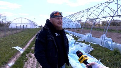 Пориви до 22 м/с: негода пошкодила теплиці у двох громадах Вінниччини Пориви до 22 м/с: негода пошкодила теплиці у двох громадах Вінниччини