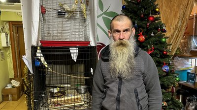 Краматорськ волонтер Микола Саєнко Донецька область 20 грудня 2024 рік Краматорськ волонтер Микола Саєнко Донецька область 20 грудня 2024 рік