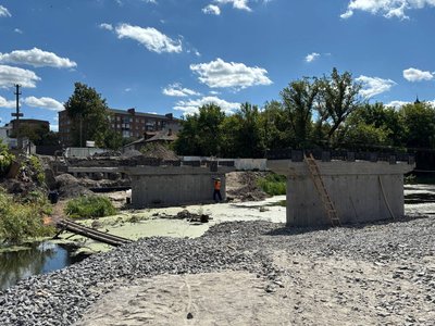 У Бердичеві додатково обстежать дві опори мосту через річку Гнилоп’ять