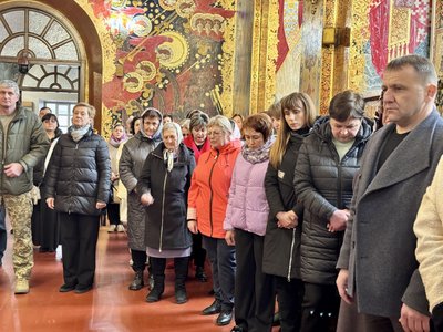 Акція "Разом до перемоги": у Житомирі освятили понад три тисячі пасок для військових Акція "Разом до перемоги": у Житомирі освятили понад три тисячі пасок для військових