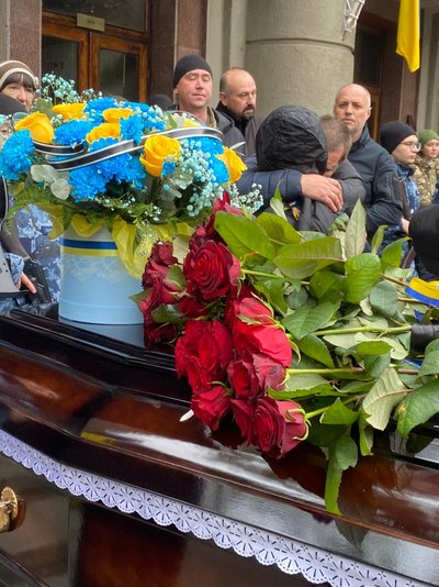 Одеса, прощання з військовим Дмитром Мурашкіним з Херсонщини