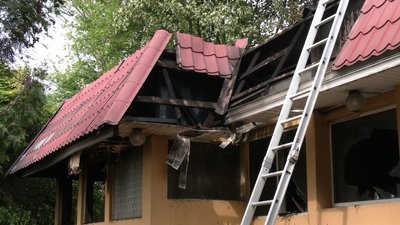 У Рівному сталася пожежа у кафе "У Стаса". Що кажуть очевидці