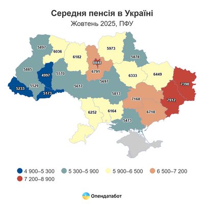 Більша — лише у Києві. Яка середня пенсія на Донеччині та Луганщині Більша — лише у Києві. Яка середня пенсія на Донеччині та Луганщині
