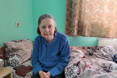 Переселенка з Краматорська Любов, яка живе у відділенні стаціонарного догляду на Буковині понад чотири роки Переселенка з Краматорська Любов, яка живе у відділенні стаціонарного догляду на Буковині понад чотири роки
