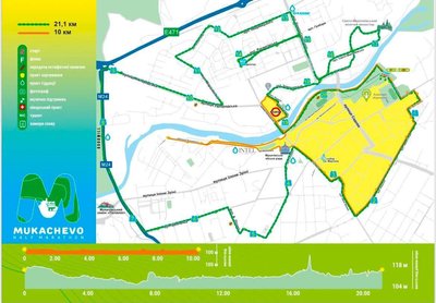 Наступної суботи в Мукачеві пройде півмарафон: перекриють вулиці Наступної суботи в Мукачеві пройде півмарафон: перекриють вулиці