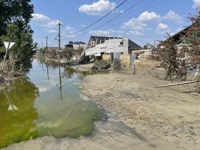 У Херсоні вода відступила від всіх будинків — голова ОВА