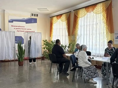 «Вибори» до Держдуми РФ на окупованій Херсонщині: що відомо про перший день голосування «Вибори» до Держдуми РФ на окупованій Херсонщині: що відомо про перший день голосування