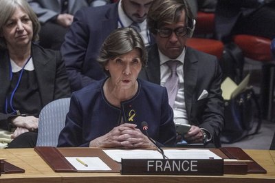 Міністерка закордонних справ Франції Катрін Колонна ООН Міністерка закордонних справ Франції Катрін Колонна ООН