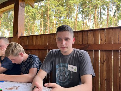 Дитячий табір, "Вірля", діти, Анатолій Романів Дитячий табір, "Вірля", діти, Анатолій Романів