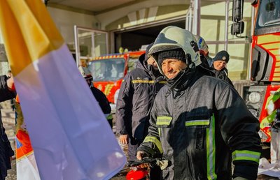 Рятувальники, ДСНС, Ігор Михайлюк, проводять на пенсію Рятувальники, ДСНС, Ігор Михайлюк, проводять на пенсію