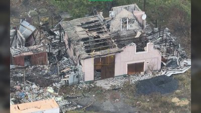 Фрагмент відео із зони бойових дій Фрагмент відео із зони бойових дій