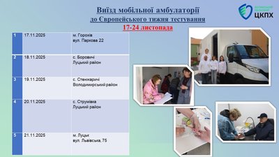 У двох містах і трьох селах на Волині працюватиме мобільна амбулаторія — графік виїздів