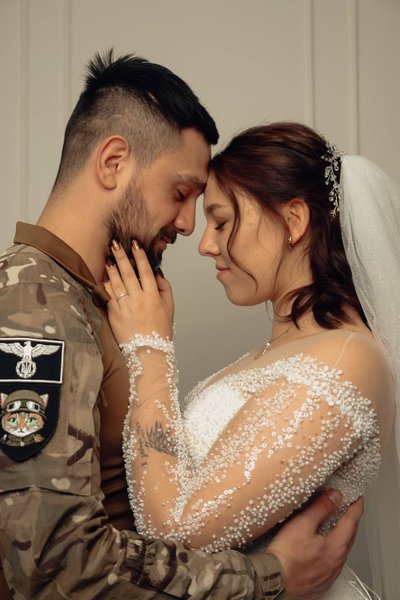 Володимир та Оксана одружилися через 10 місяців після знайомства, жовтень 2023 року, Хмельниччина Володимир та Оксана одружилися через 10 місяців після знайомства, жовтень 2023 року, Хмельниччина