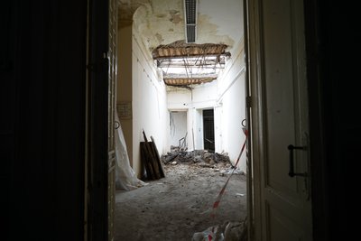 Приміщення Харківського художнього музею, яке було пошкоджене внаслідок удару 14 червня, Харків, 11 липня 2026 року Приміщення Харківського художнього музею, яке було пошкоджене внаслідок удару 14 червня, Харків, 11 липня 2026 року