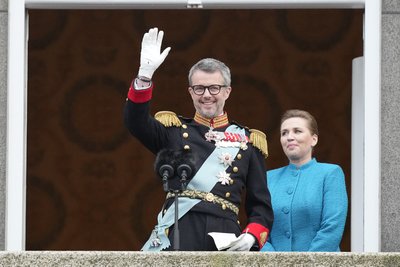 Король Данії Фредерік Х, прем'єр-міністерка Данії Метте Фредеріксен Король Данії Фредерік Х, прем'єр-міністерка Данії Метте Фредеріксен