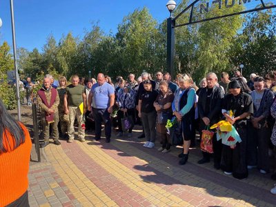 У Стрюківській громаді на Одещині відкрили Алею Слави загиблих захисників України У Стрюківській громаді на Одещині відкрили Алею Слави загиблих захисників України
