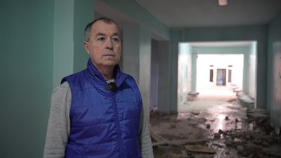 Херсон, обстріли, лютий 2026, лікарня, Віктор Колісник Херсон, обстріли, лютий 2026, лікарня, Віктор Колісник