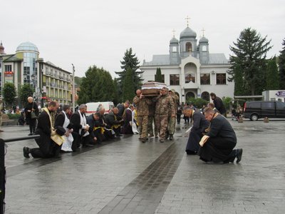 Іван Лахвацький, похорон, Тернопільщина Іван Лахвацький, похорон, Тернопільщина