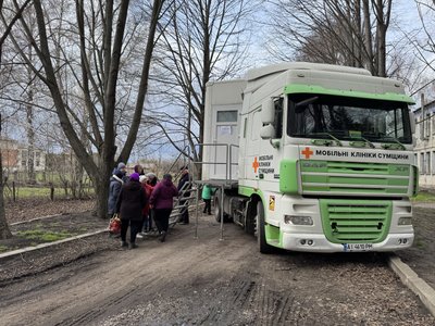 Як працює на Сумщині мобільна клініка БФ “Fortitude” Як працює на Сумщині мобільна клініка БФ “Fortitude”