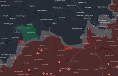 Російські війська 21 раз атакували на Костянтинівському напрямку минулої доби Російські війська 21 раз атакували на Костянтинівському напрямку минулої доби