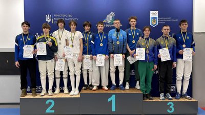 Три "золота" та "бронзу" вибороли миколаївські фехтувальники на чемпіонаті України Три "золота" та "бронзу" вибороли миколаївські фехтувальники на чемпіонаті України