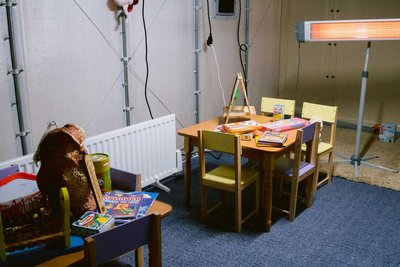 Дитяча кімната у "Містечку незламності" Переяслава Дитяча кімната у "Містечку незламності" Переяслава