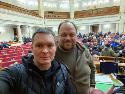 Народний депутат Євген Пивоваров у Верховній Раді