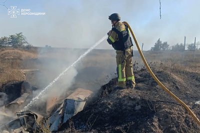 На Херсонщині за добу ліквідували 12 пожеж в екосистемах: чотири з них виникли через росіян На Херсонщині за добу ліквідували 12 пожеж в екосистемах: чотири з них виникли через росіян