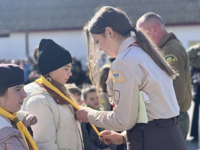 День першої пластової присяги, Тернопільщина, квітень 2025