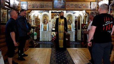 Четверо ветеранів з Житомира відвідали Святу Гору Афон Четверо ветеранів з Житомира відвідали Святу Гору Афон