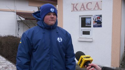 Вперше за 76 років: у Рівному запустили "зимовий сезон" дитячої залізниці Вперше за 76 років: у Рівному запустили "зимовий сезон" дитячої залізниці