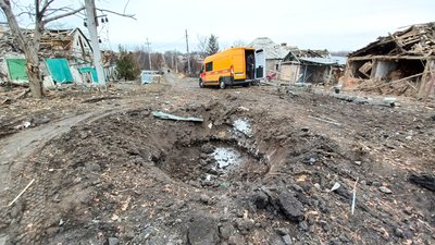 селище Ясногірка Краматорська громада наслідки обстрілу армії РФ Донецька область 27 листопада 2024 рік селище Ясногірка Краматорська громада наслідки обстрілу армії РФ Донецька область 27 листопада 2024 рік