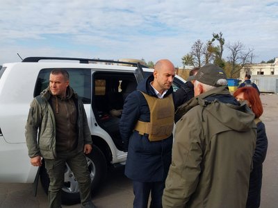 Сумщину відвідав міністр закордонних справ Франції Сумщину відвідав міністр закордонних справ Франції