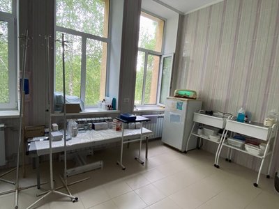 Родинська лікарня, Донеччина. Фото: Покровська МВА Родинська лікарня, Донеччина. Фото: Покровська МВА
