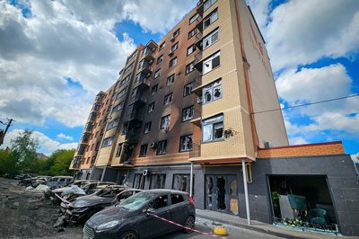 Київщина під масованою атакою РФ: поранені люди Київщина під масованою атакою РФ: поранені люди