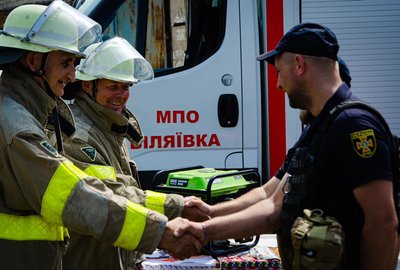 У Бериславському районі на Херсонщині відкрили десятий підрозділ ДСНС У Бериславському районі на Херсонщині відкрили десятий підрозділ ДСНС