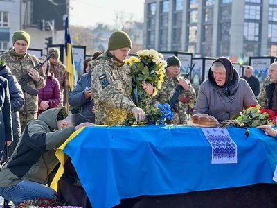 Загинув у Донецькій області: з солдатом Андрієм Михайлюком попрощалися у Рівному
