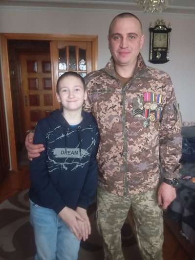 «Ми один одного підтримуємо». Ветеран про службу на фронті та виховання сина «Ми один одного підтримуємо». Ветеран про службу на фронті та виховання сина