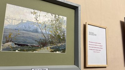 Картини у різних техніках: художник із Ромен презентував нові роботи Картини у різних техніках: художник із Ромен презентував нові роботи