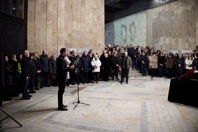 Церемонія прощання з Оленою Гречаніною, Харків, 17 січня Церемонія прощання з Оленою Гречаніною, Харків, 17 січня