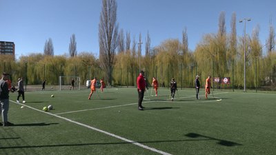 Шахтар Сталеві та Верес Мрія провели спільне тренування з ампфутболу у Рівному Шахтар Сталеві та Верес Мрія провели спільне тренування з ампфутболу у Рівному