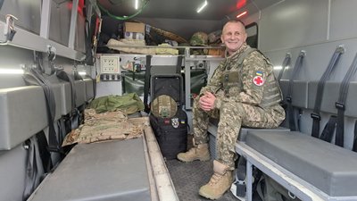Військовослужбовець 26-ї ОАБр Петро Химич на псевдо "Док" Донецька область Військовослужбовець 26-ї ОАБр Петро Химич на псевдо "Док" Донецька область