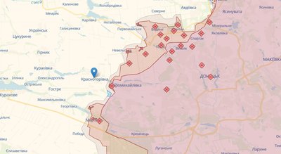 Красногорівка під Донецьком, звільнення українських територій Красногорівка під Донецьком, звільнення українських територій
