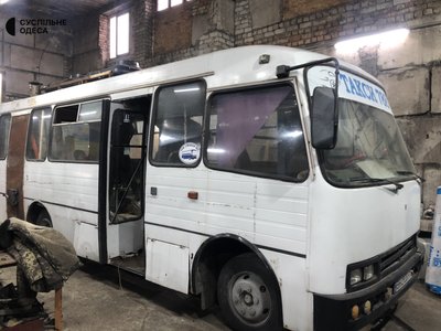 В Одесі з маршрутки роблять мобільну лазню для військових В Одесі з маршрутки роблять мобільну лазню для військових